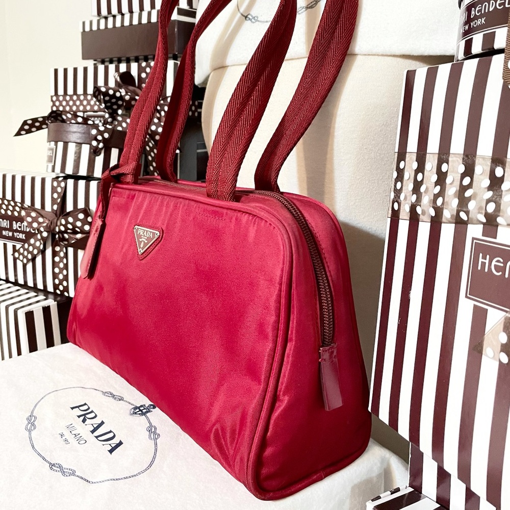 PRADA TESSUTO ROSSO - Picture 7 of 16